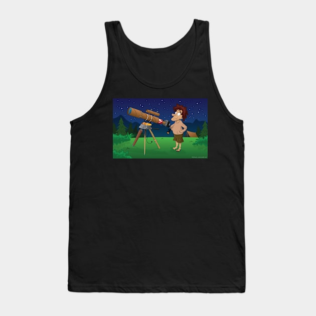 Budget Astrophotography Tank Top by StarToons